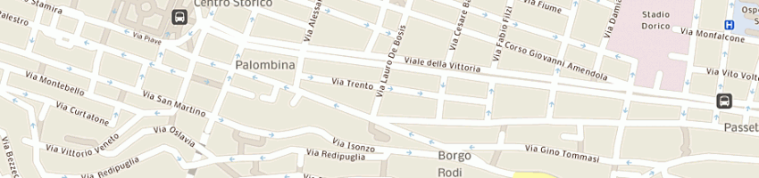 Mappa della impresa greco cesare a ANCONA