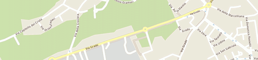 Mappa della impresa albergo ristorante 'sirenetta' a MONFALCONE