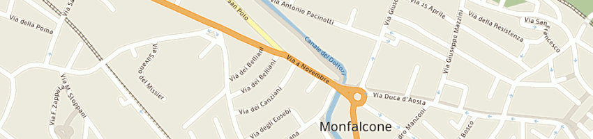 Mappa della impresa lonec nada a VENEZIA