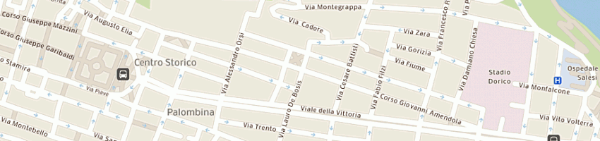 Mappa della impresa canestrelli guglielma a ANCONA