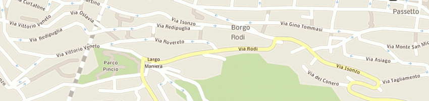 Mappa della impresa fresco coal di raponi leonardo e c sas a ANCONA