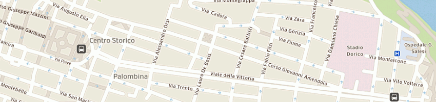 Mappa della impresa agenzia ancona immobiliare a ANCONA