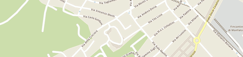 Mappa della impresa dieffe sas di fogar barbara e c a MONFALCONE