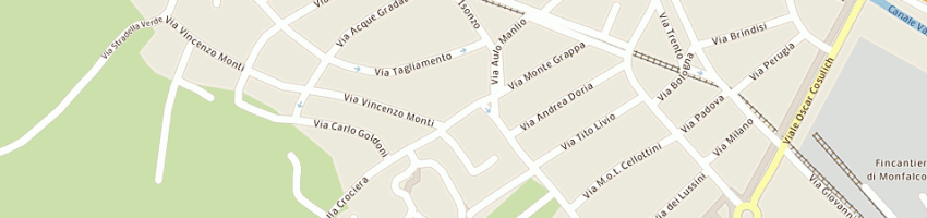 Mappa della impresa furlan nadia a MONFALCONE