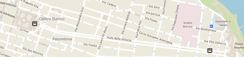 Mappa della impresa lasca angelo a ANCONA