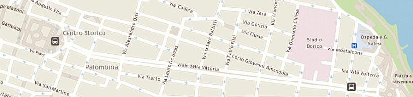 Mappa della impresa eb snc di g bugaro e c snc a ANCONA