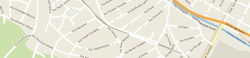 Mappa della impresa bar emilio a MONFALCONE