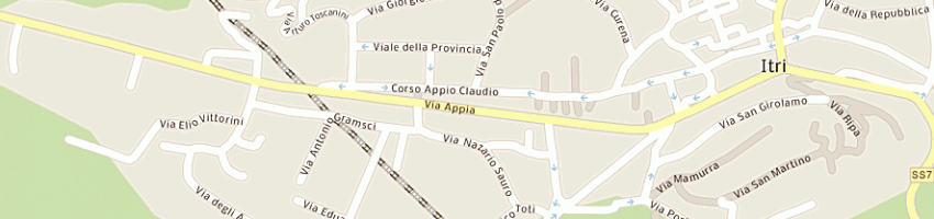 Mappa della impresa parel snc di petrillo aquilino e c a ITRI