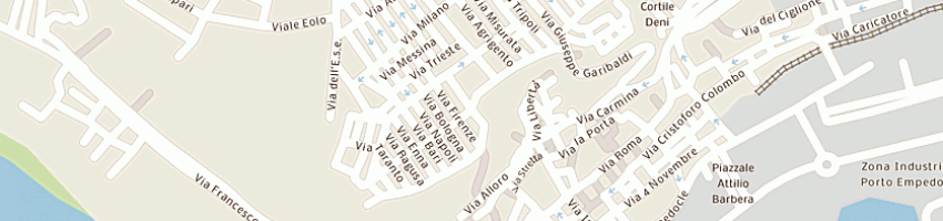 Mappa della impresa gagliano antonino a PORTO EMPEDOCLE