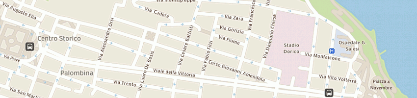 Mappa della impresa paolucci rossano a ANCONA