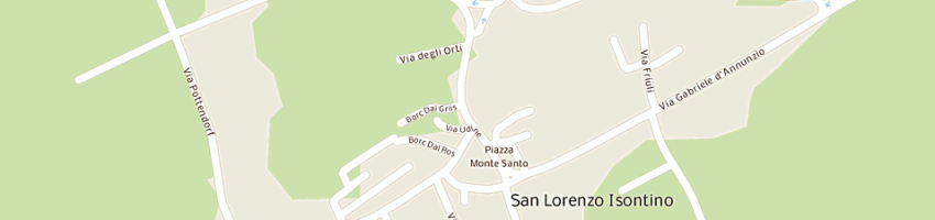 Mappa della impresa riggi diego e c (sas) a SAN LORENZO ISONTINO