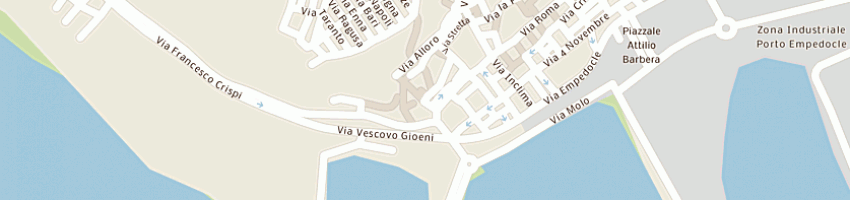 Mappa della impresa smecca stefano a PORTO EMPEDOCLE