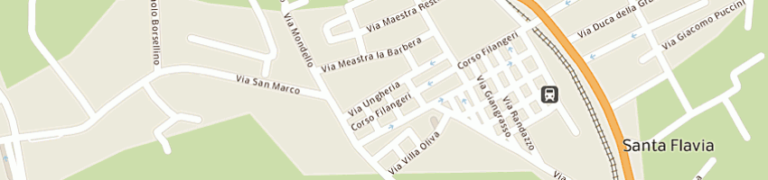 Mappa della impresa castronovo giuseppe a SANTA FLAVIA