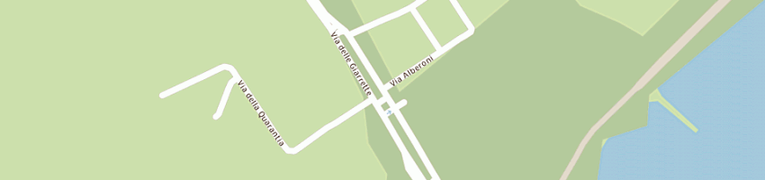 Mappa della impresa frutta e fantasia a MONFALCONE