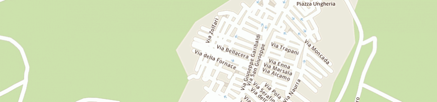 Mappa della impresa crociata del vangelo a PALERMO