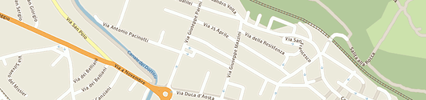 Mappa della impresa centro europa sas - centro euro paghe di giovanni valente e c sas a MONFALCONE