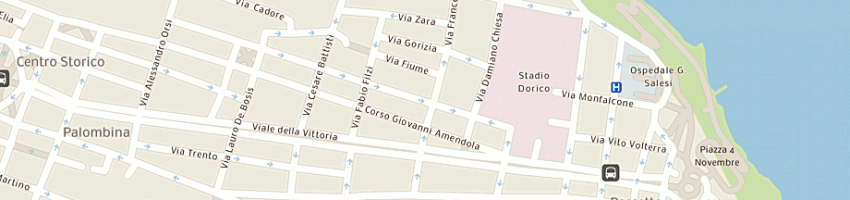 Mappa della impresa sageco spa a ANCONA