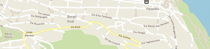 Mappa della impresa bar quattro emme a ANCONA
