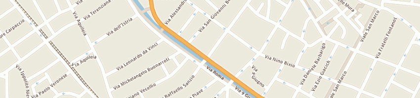 Mappa della impresa i cuccioli di bastiani cinzia a MONFALCONE