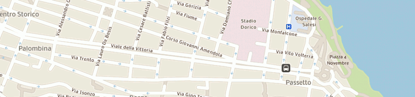 Mappa della impresa il fornaio a ANCONA