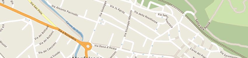 Mappa della impresa mecno service srl a VENEZIA