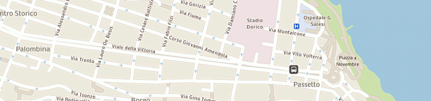 Mappa della impresa ggs di gioacchini fabiola e csnc a ANCONA