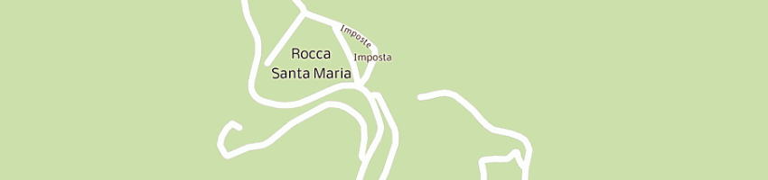 Mappa della impresa ristorante bar affitta camere la rocca sas a ROCCA SANTA MARIA