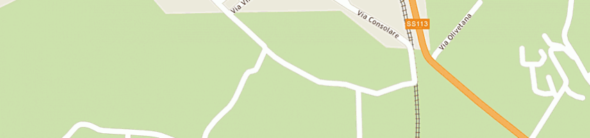 Mappa della impresa la dentale srl a SANTA FLAVIA