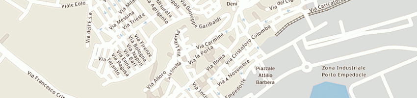 Mappa della impresa lazzara geom alfonso a PORTO EMPEDOCLE