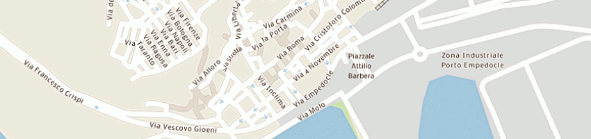 Mappa della impresa spampinato antonella a PORTO EMPEDOCLE