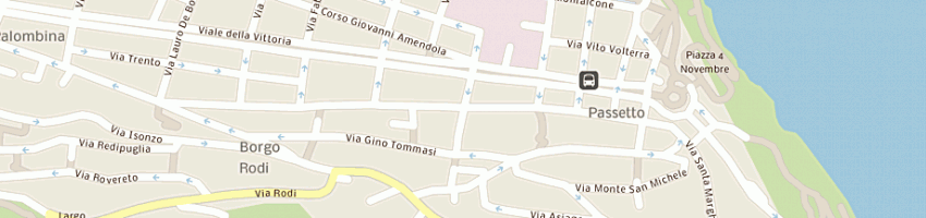 Mappa della impresa fido e felix di sansone cinzia a ANCONA