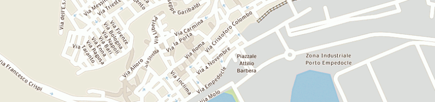 Mappa della impresa fast pizza di sciortino omar a PORTO EMPEDOCLE