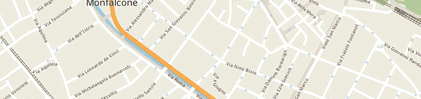 Mappa della impresa look e go di paliaga marco a MONFALCONE