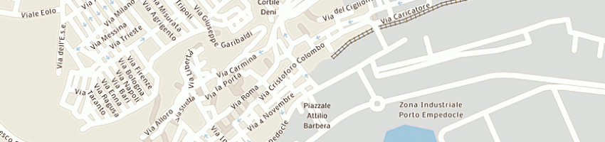 Mappa della impresa momenti a PORTO EMPEDOCLE