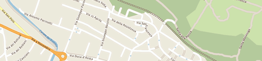 Mappa della impresa stafuzza franco e c (snc) a MONFALCONE