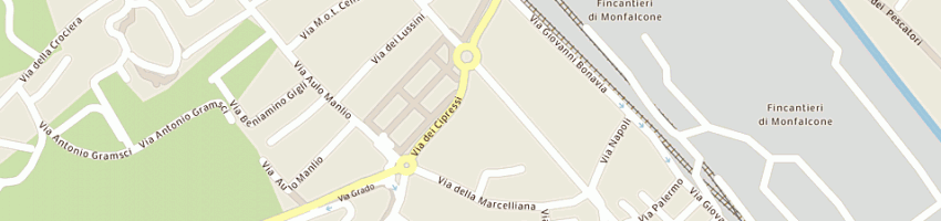 Mappa della impresa scuole pubbliche a MONFALCONE