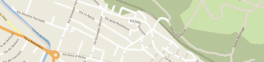 Mappa della impresa agenzia ippica a MONFALCONE
