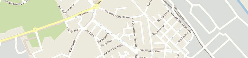 Mappa della impresa nabil snc di bacchin paolo e c a VENEZIA