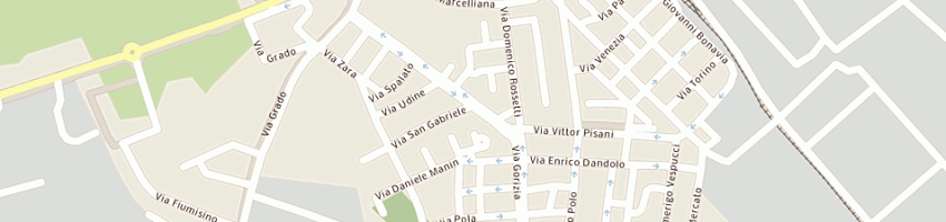 Mappa della impresa dreos gergolet silva a MONFALCONE