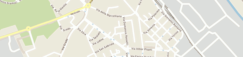 Mappa della impresa bergamo mario giorgio a VENEZIA