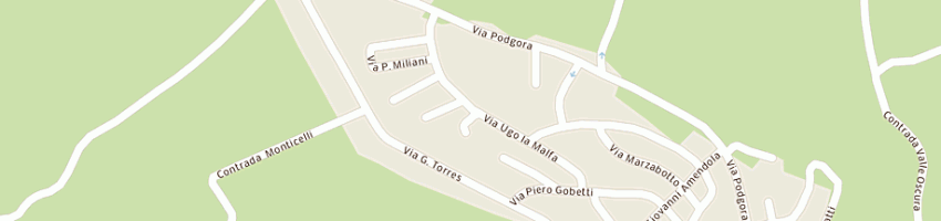 Mappa della impresa giordano giuseppe a CASTELFIDARDO