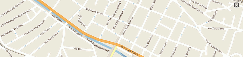 Mappa della impresa remotto evelino a VENEZIA