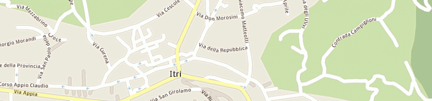 Mappa della impresa comune di itri a ITRI
