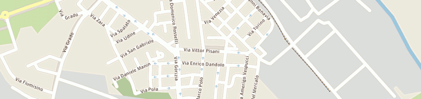 Mappa della impresa comune di monfalcone a MONFALCONE
