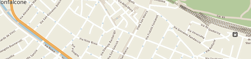 Mappa della impresa sanna costantino a MONFALCONE