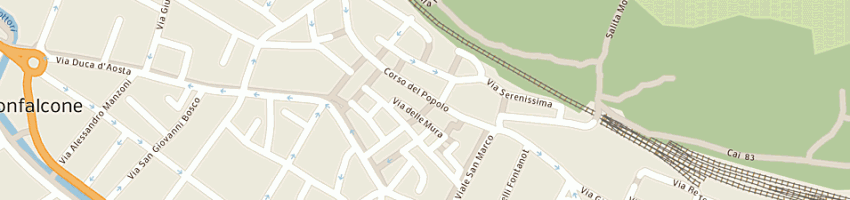 Mappa della impresa strubelj fabio a MONFALCONE