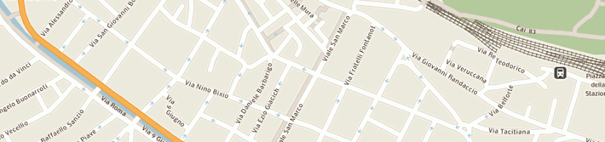 Mappa della impresa carnaby str a MONFALCONE