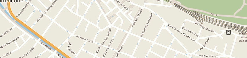 Mappa della impresa mistelli marco a MONFALCONE