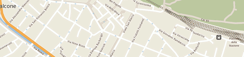Mappa della impresa polleria rosticceria dri a MONFALCONE