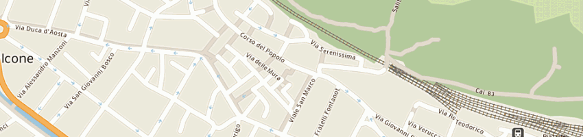 Mappa della impresa bonini piergiorgio a MONFALCONE